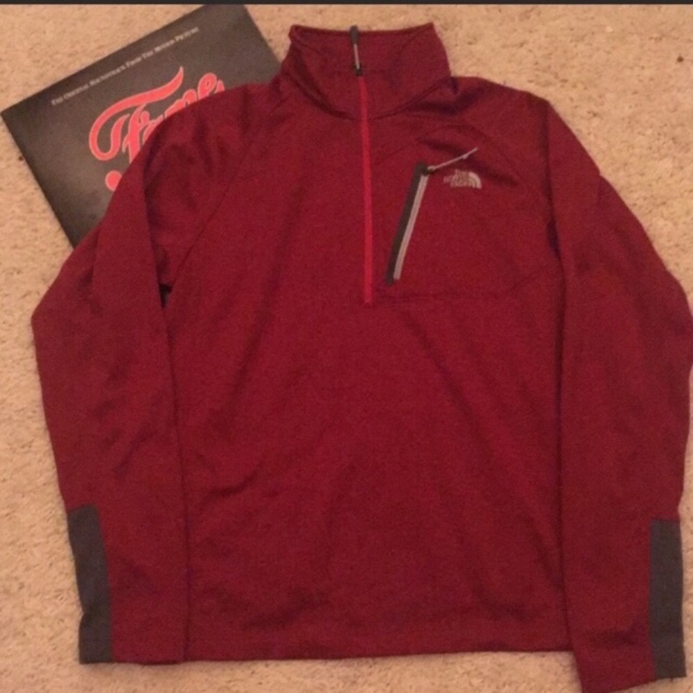 The north face zip up